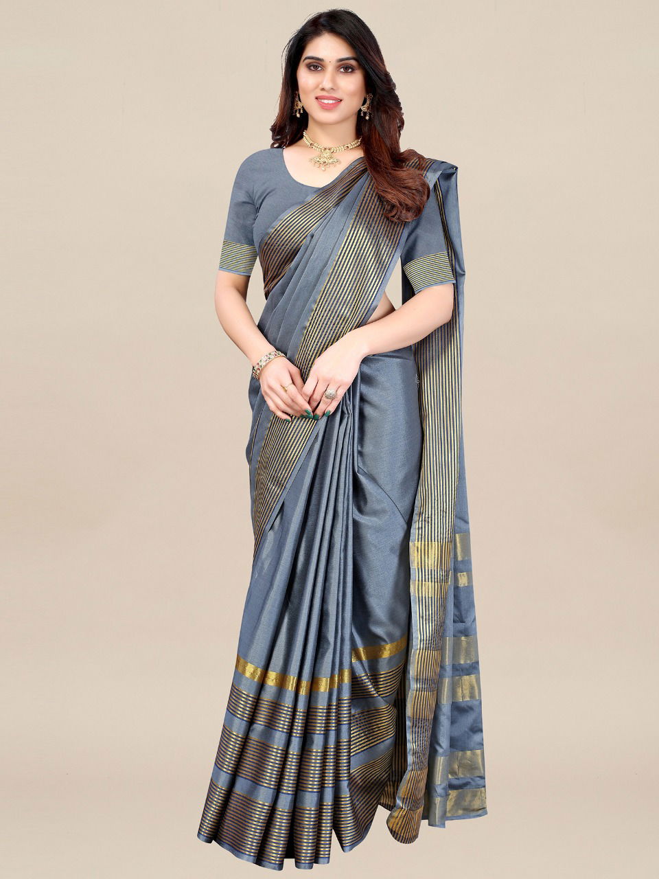 Aura 9 New Designer Fancy Wear Printed Silk Saree Collection